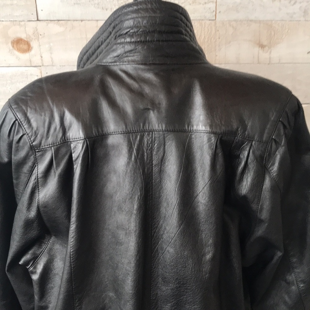 Italian leather jacket - Picture 5 of 14